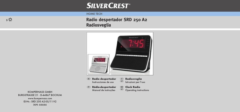 Silvercrest SRD 250 A2 User manual