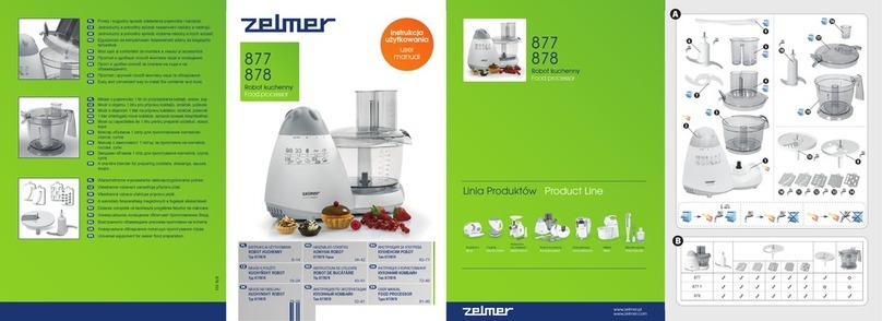 Zelmer 877 user manual