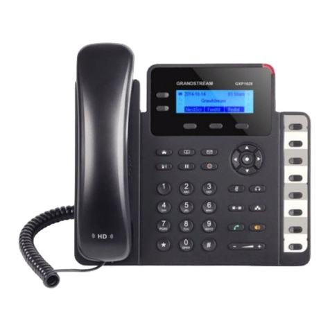 Grandstream Networks GXP1628 User manual Grandstream Networks GXP1628 User manual