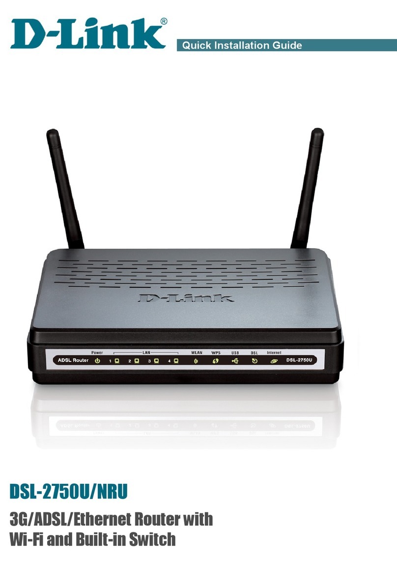D-Link DSL-2750U User manual