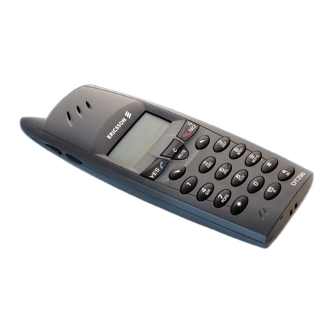 Ericsson DT290 User manual