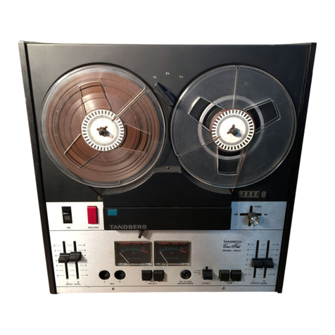 TANDBERG 3400X User manual