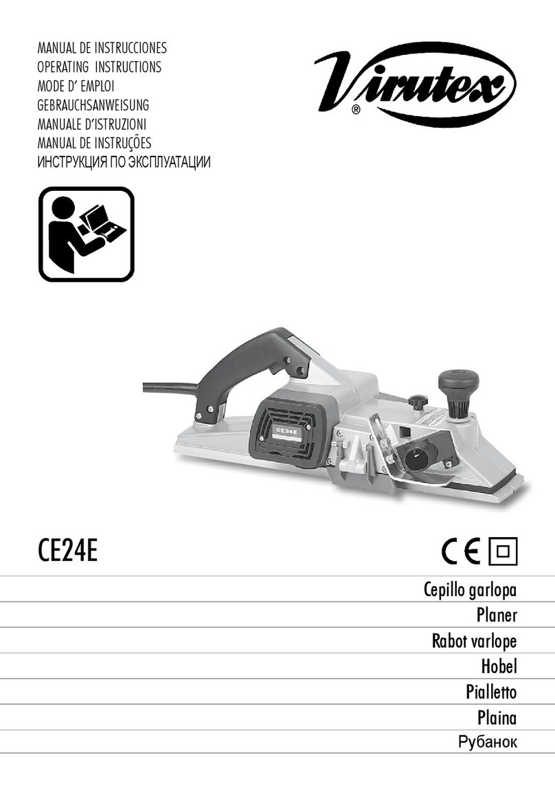 Virutex CE24E operating instructions