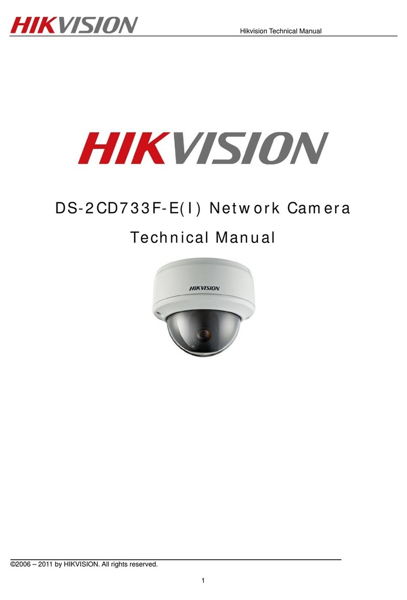 HIK VISION DS-2CD733F-EI User manual
