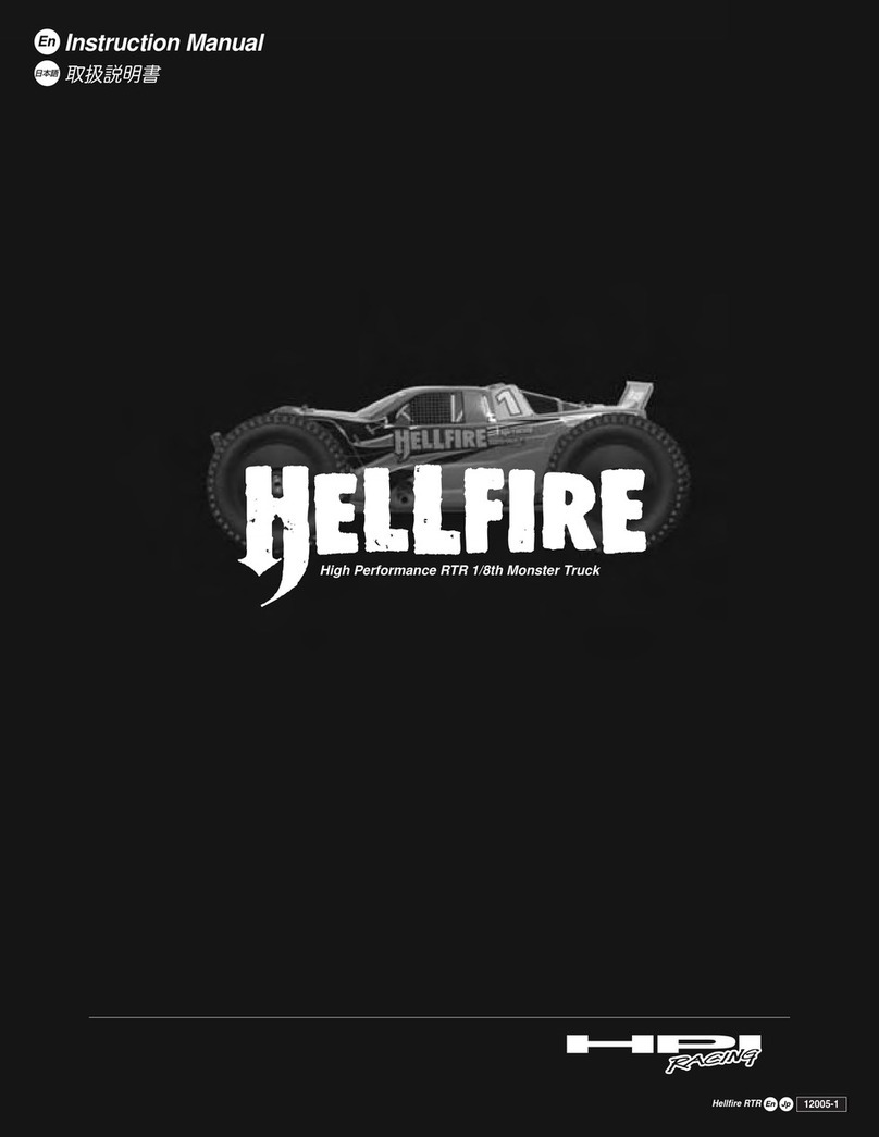 HPI Racing Hellfire instruction manual