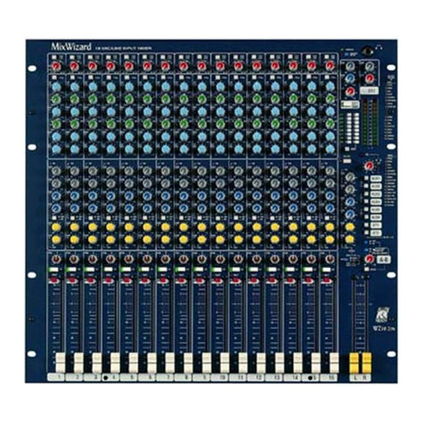 ALLEN & HEATH MIXWIZARD WZ16:2DX user guide