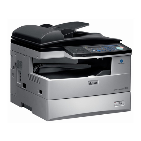 Konica Minolta BIZHUB 131F User manual