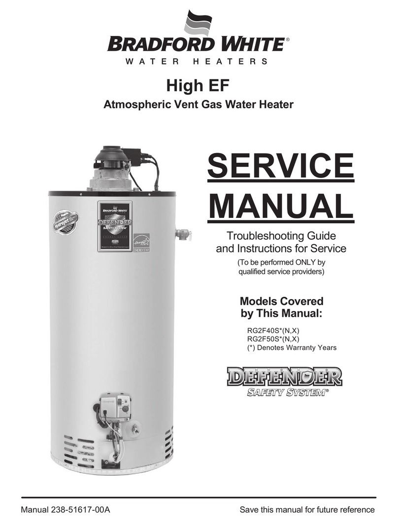 Bradford White RG2F40S*(N,X) User manual Bradford White RG2F40S*(N,X) User manual