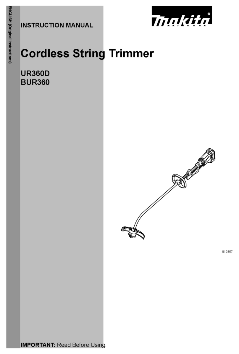 Makita UR360D User manual