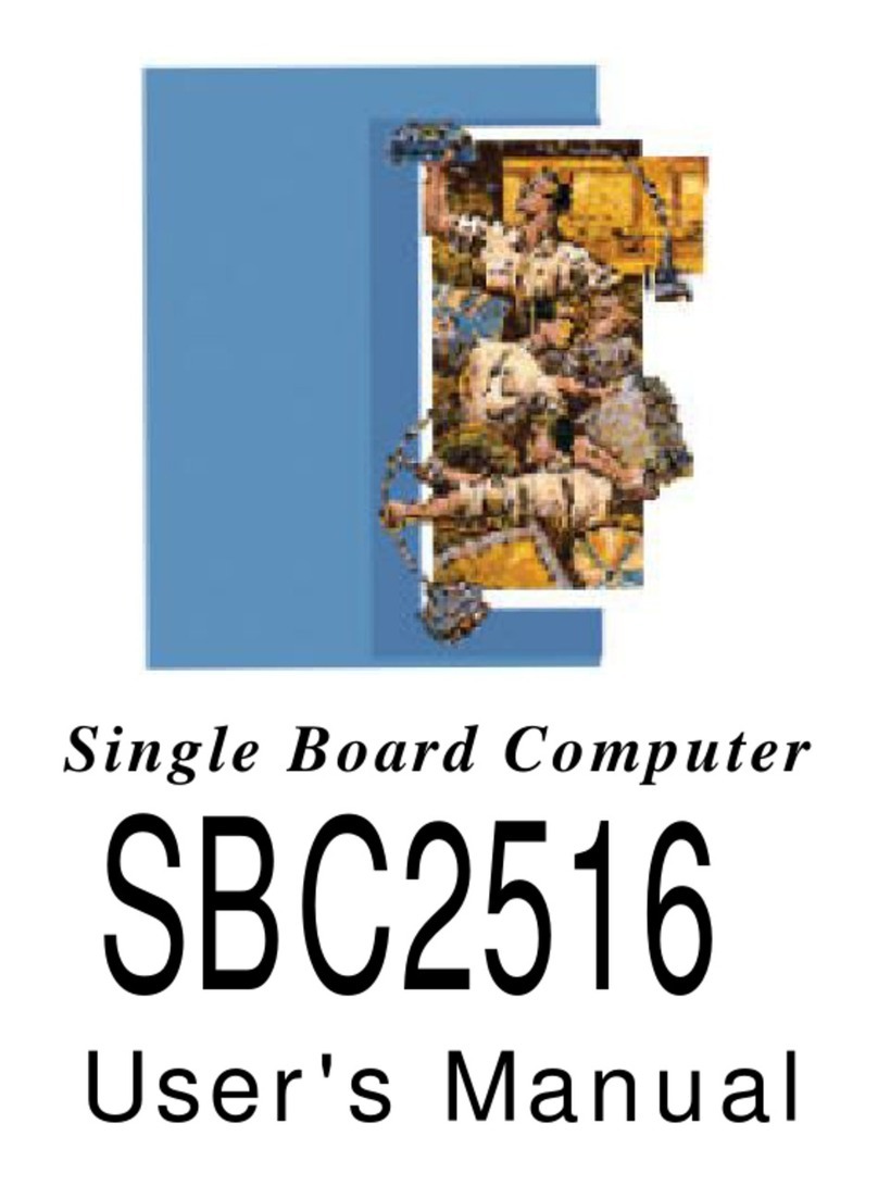 PCW Microsystems SBC2516 user manual
