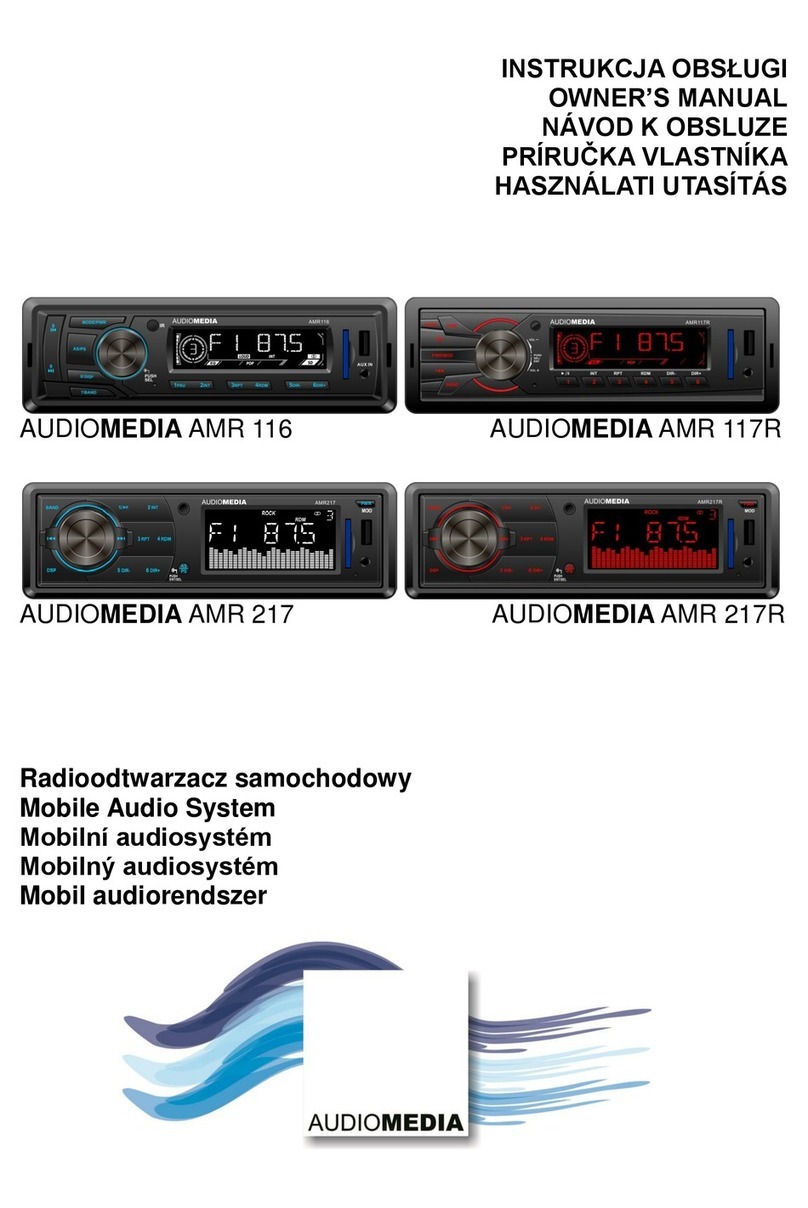 Audiomedia AMR 116 owner's manual