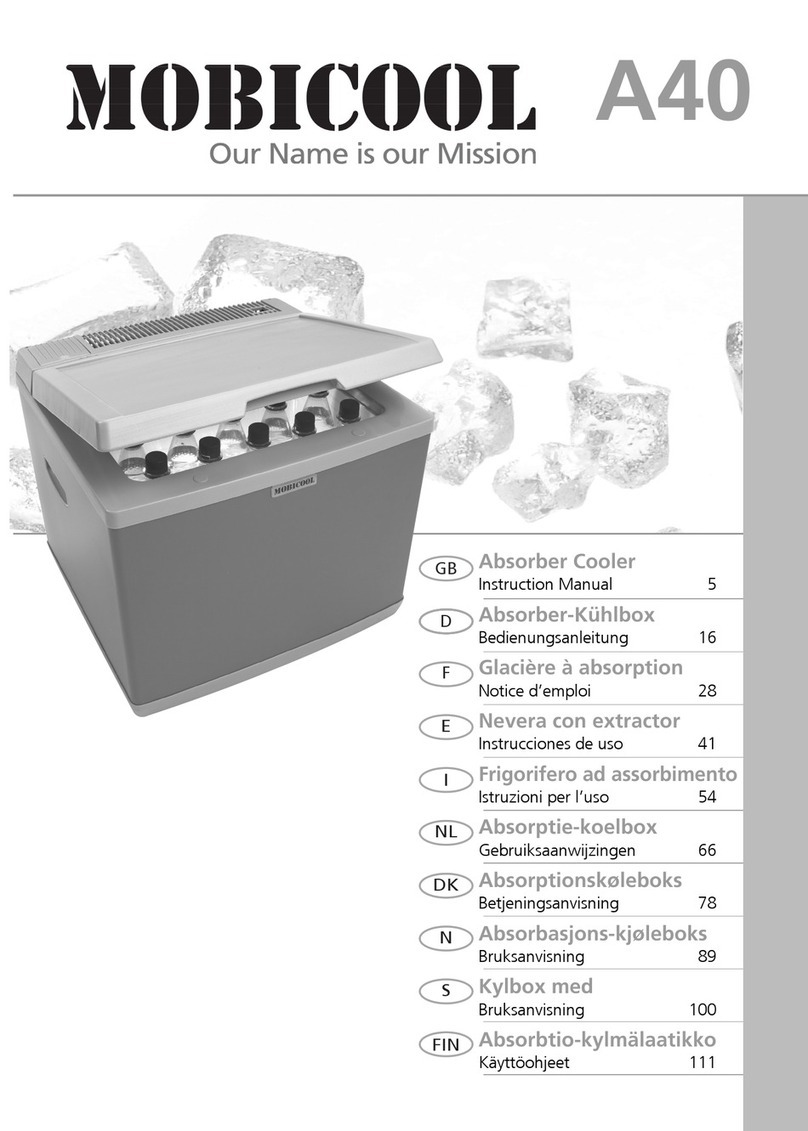 Conrad Mobicool A40 instruction manual