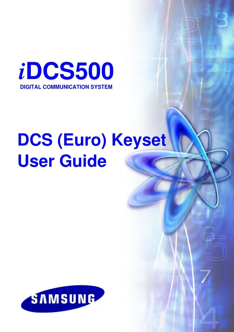 Samsung iDCS500 User manual
