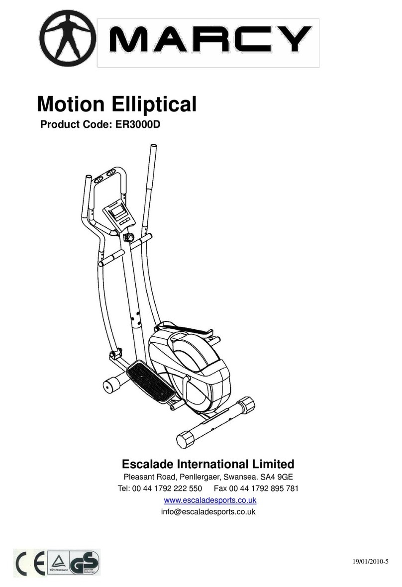 Marcy ER3000D User manual