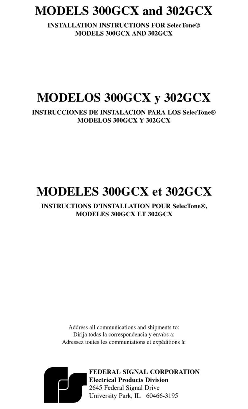 Selectone 300gcx installation instructions