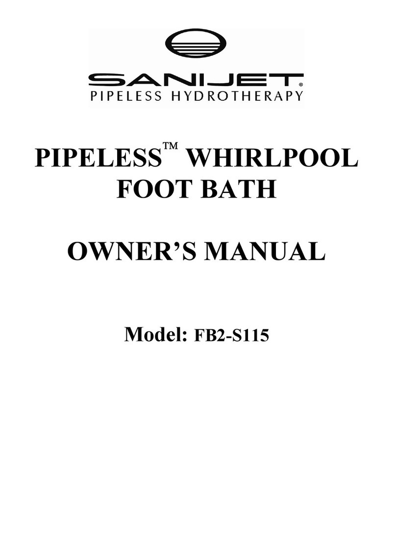 Sanijet FB2-S115 owner's manual