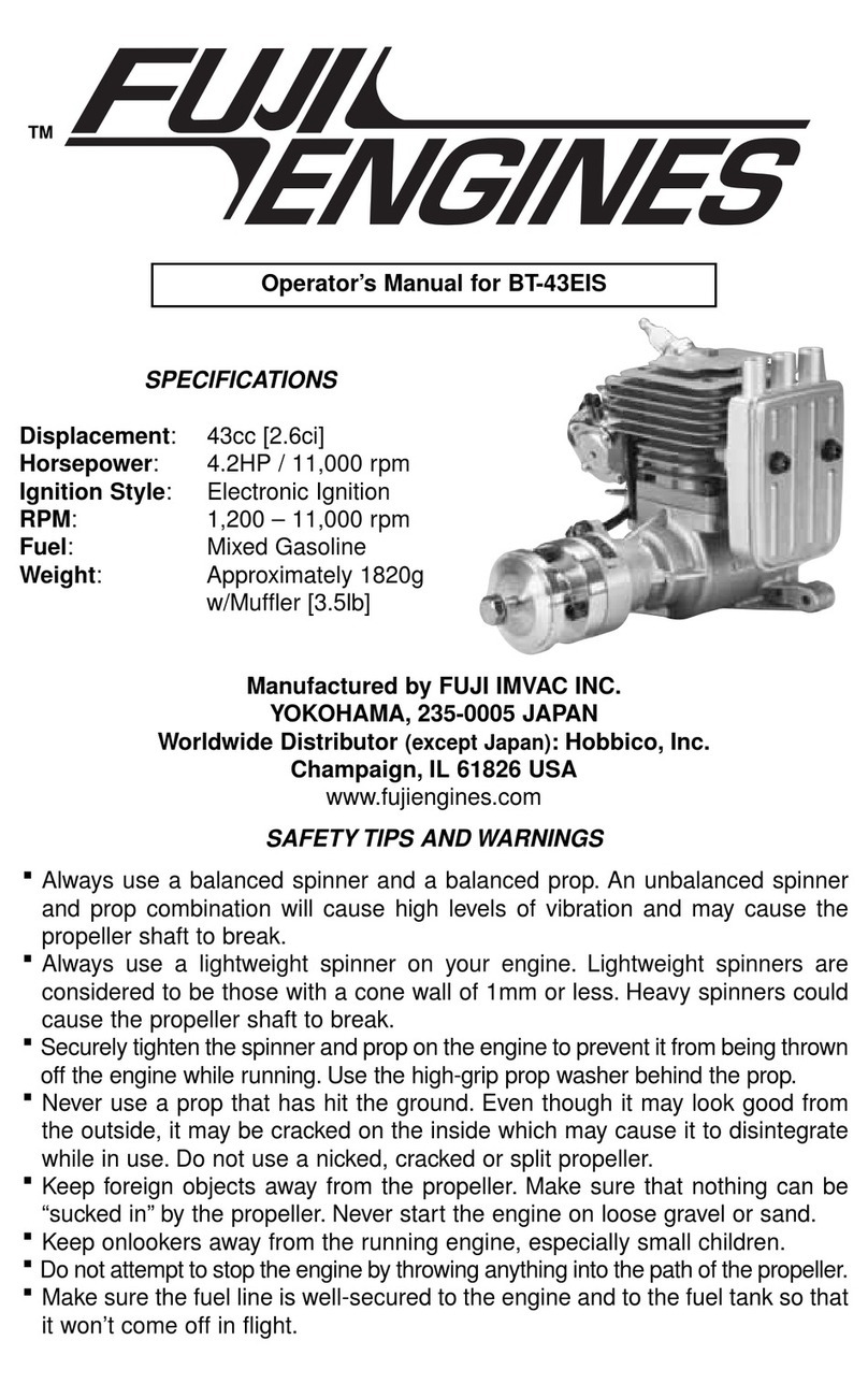 Fuji Imvac BT-43EIS Operator's manual
