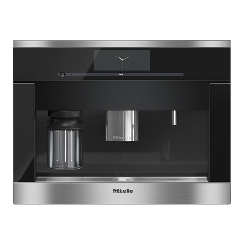 Miele CVA 6800 Operating and installation instructions Miele CVA 6800 Operating and installation instructions