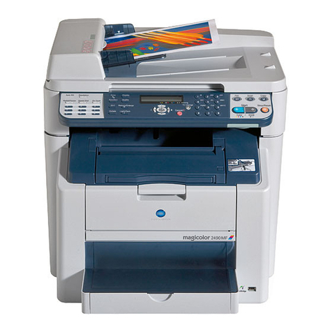 Konica Minolta Magicolor 2490 MF Service manual