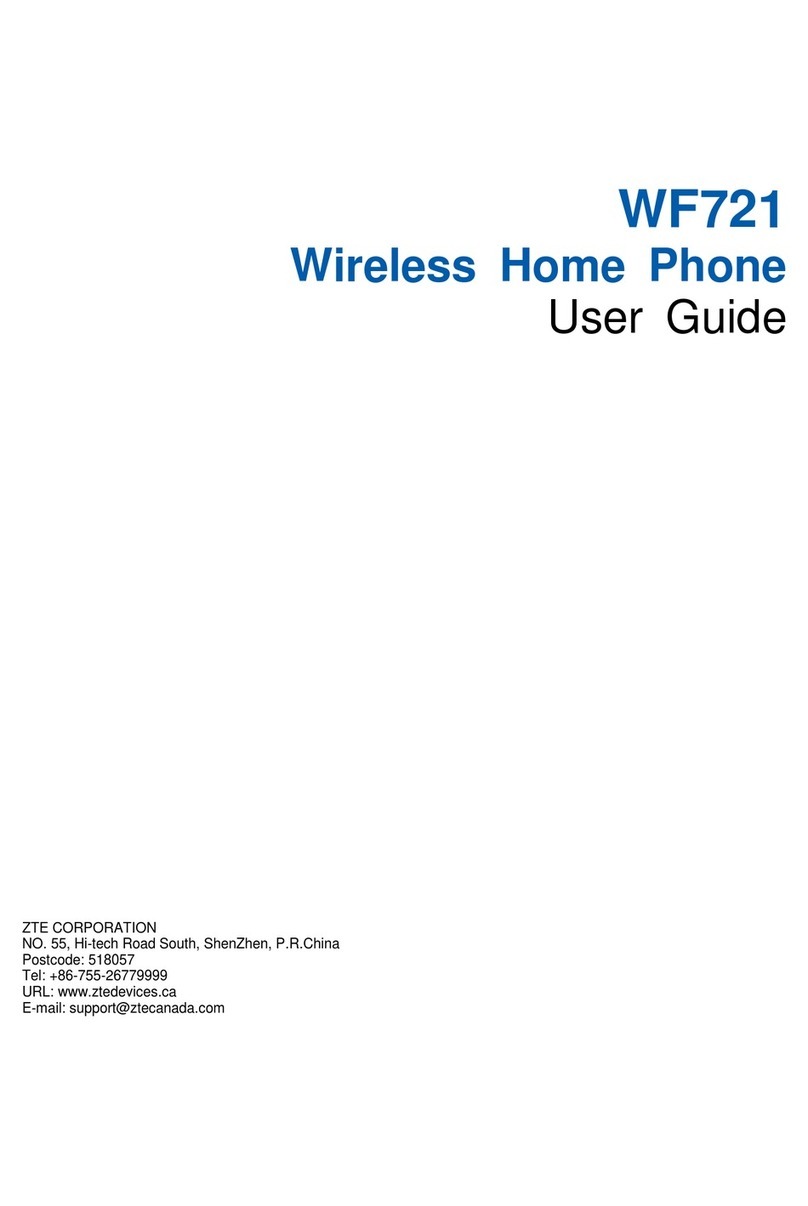 Zte WF721 User manual