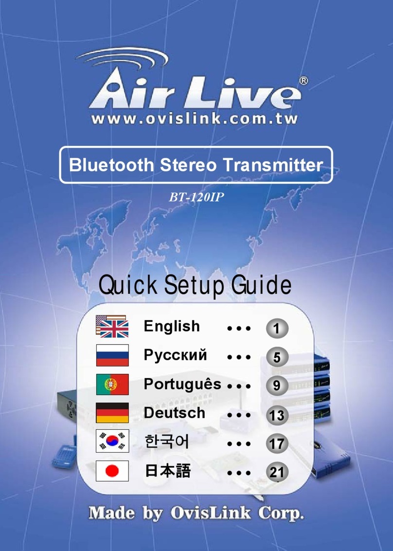 AirLive BT-120IP Quick setup guide