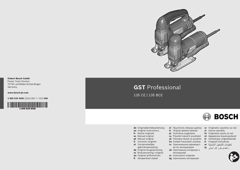Bosch GST Professional 135 CE User manual