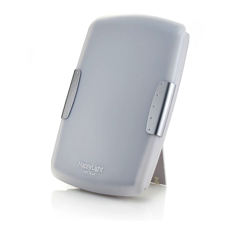 Verilux HappyLight Deluxe HPLD User manual