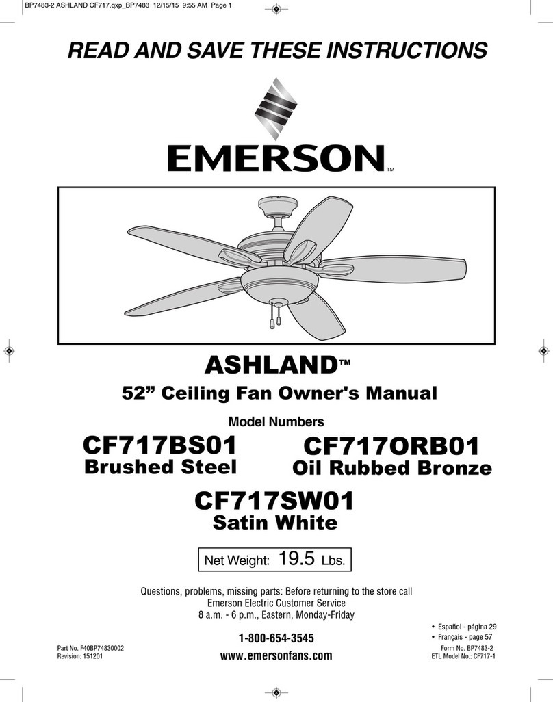 Emerson CF717BS01 owner's manual