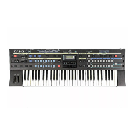 Casio Cosmo CZ-1 Operation manual
