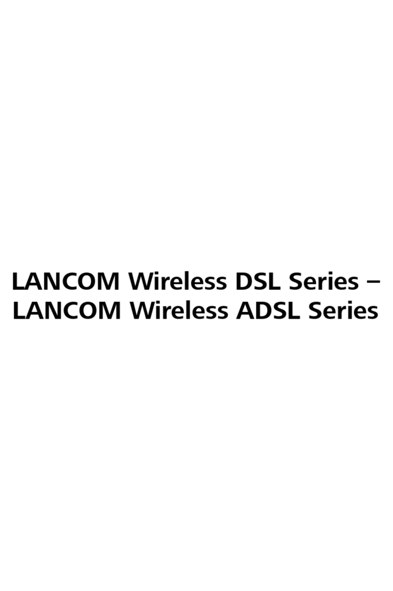 Lancom DSL Series manual