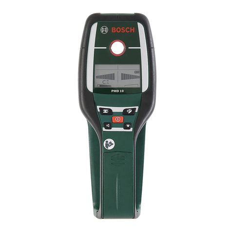 Bosch PMD 10 User manual