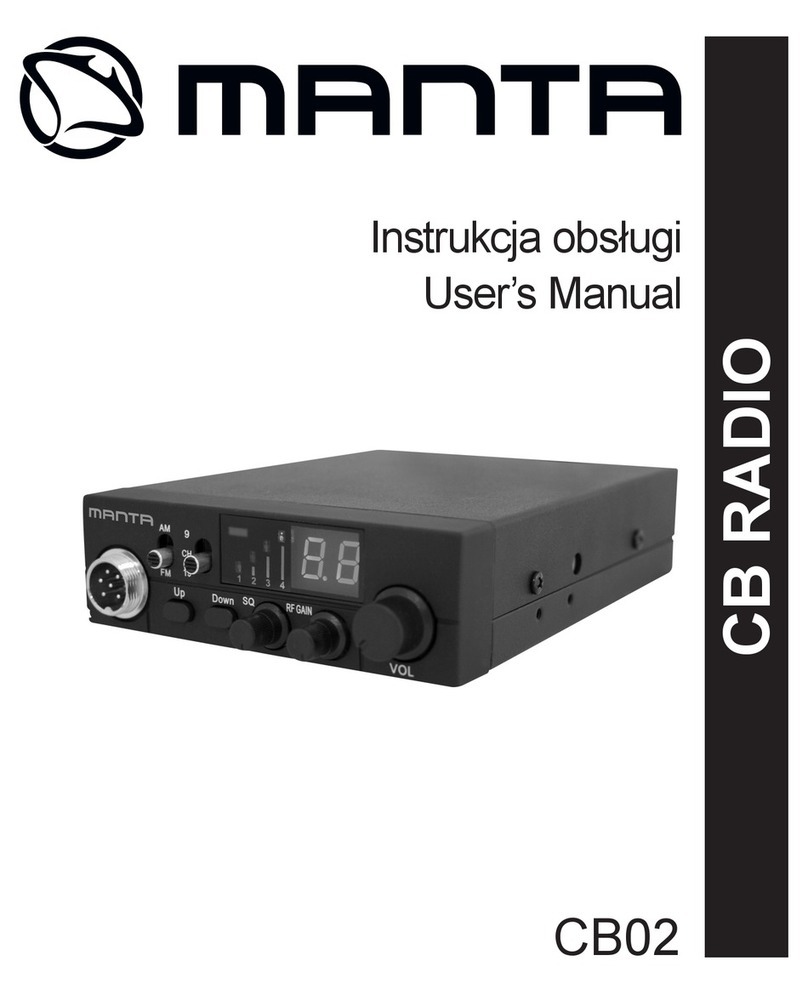 Manta CB02 user manual