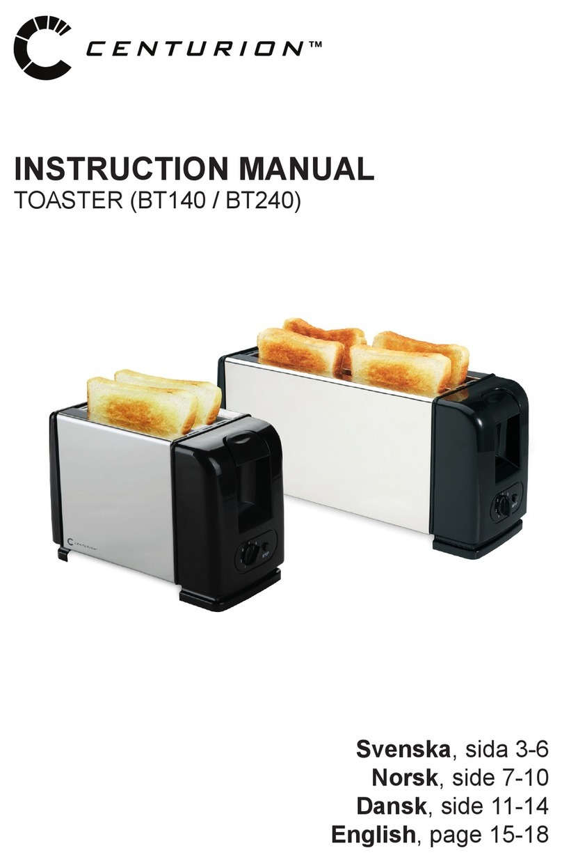 Centurion BT140 User manual