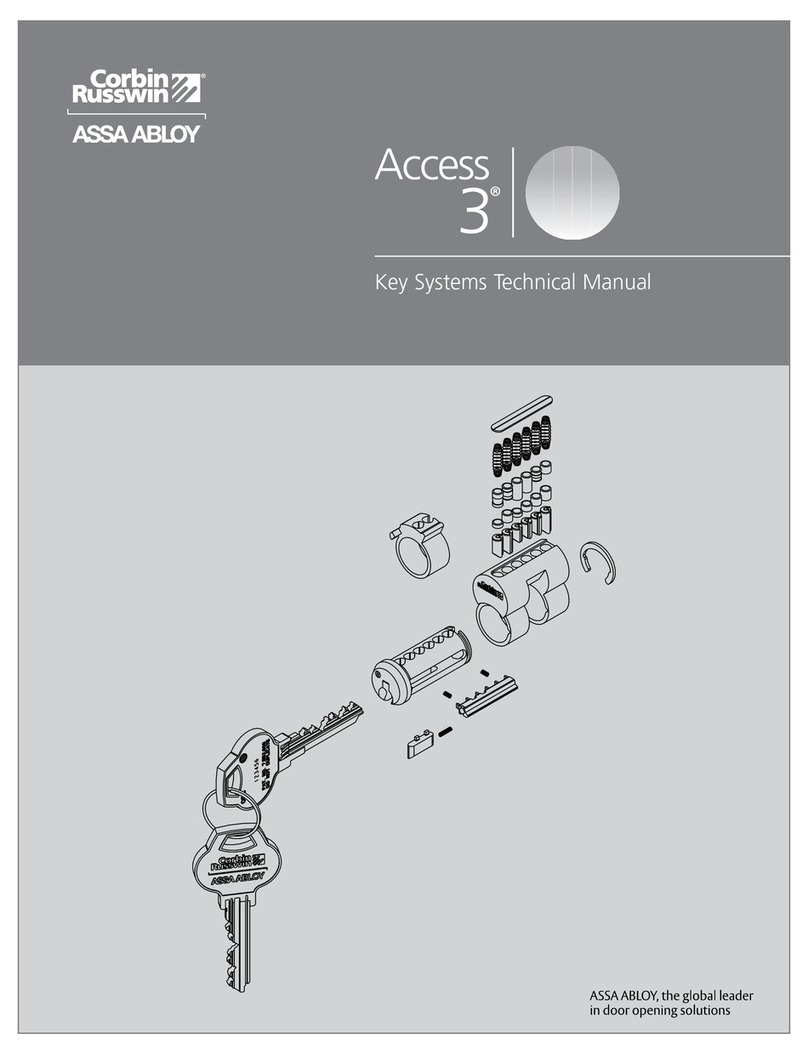 Assa Abloy Access 3 User manual Assa Abloy Access 3 User manual