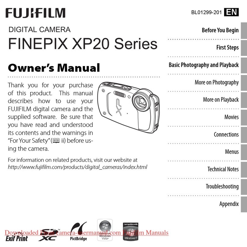 FujiFilm FINEPIX XP20 Ser owner's manual