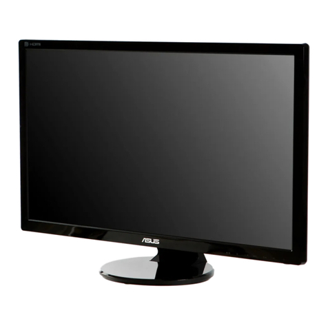 Asus VE276 Series User manual Asus VE276 Series User manual