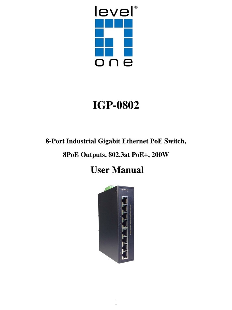 LevelOne IGP-0802 user manual