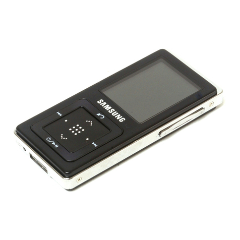 Samsung YP-Z5F User manual