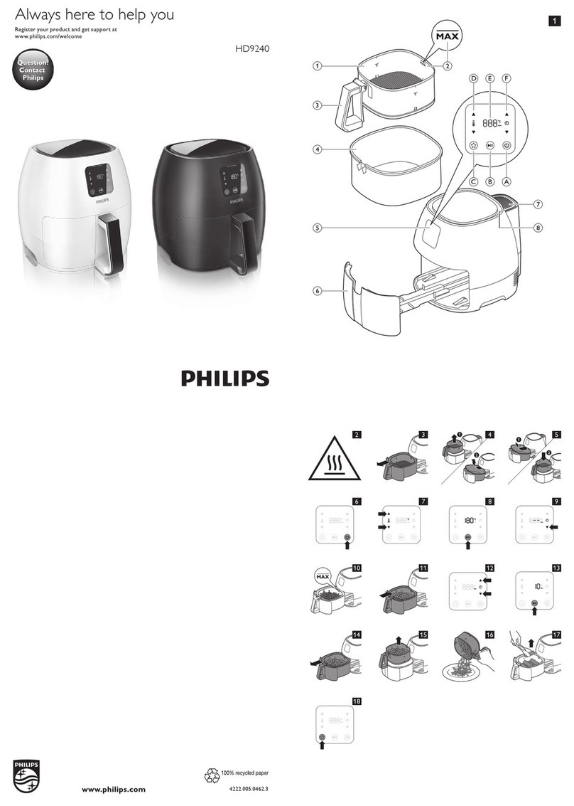 Philips HD9240 manual