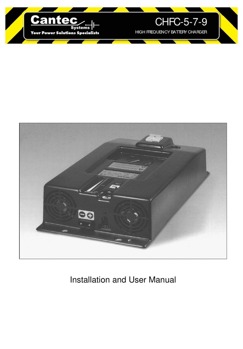Cantec Systems CHFC-5-7-9 Installation and user manual
