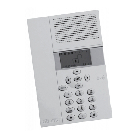 LEGRAND 3486 MyHome User manual LEGRAND 3486 MyHome User manual