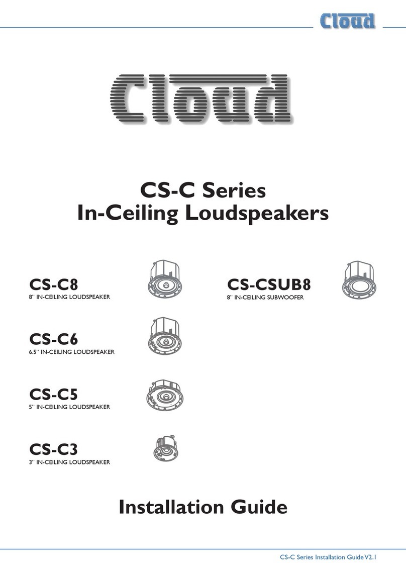 Cloud CS-C3 User manual
