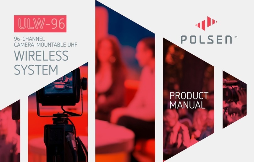 Polsen ULW-96 product manual