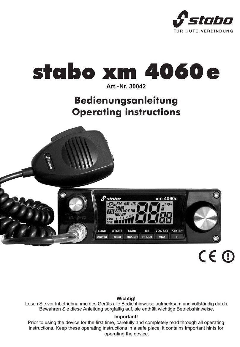 stabo xm 4060e User manual