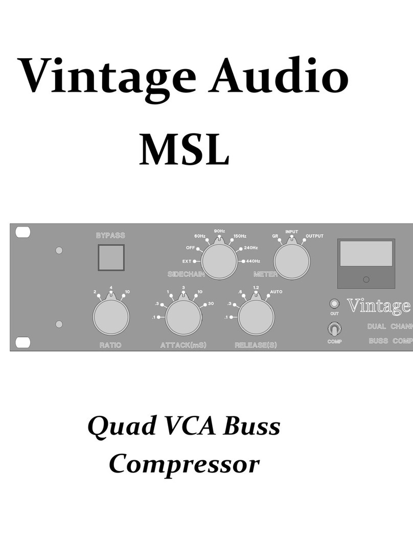 Vintage Audio MSL manual
