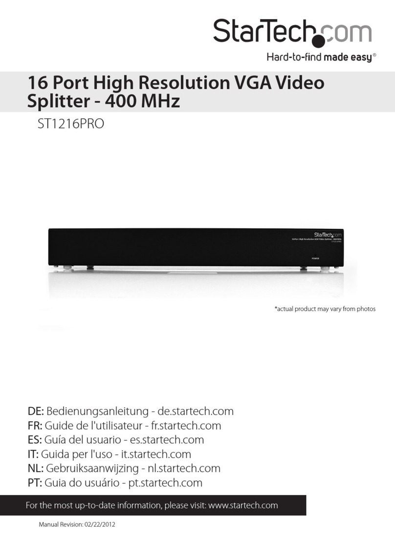 StarTech.com ST1216PRO manual
