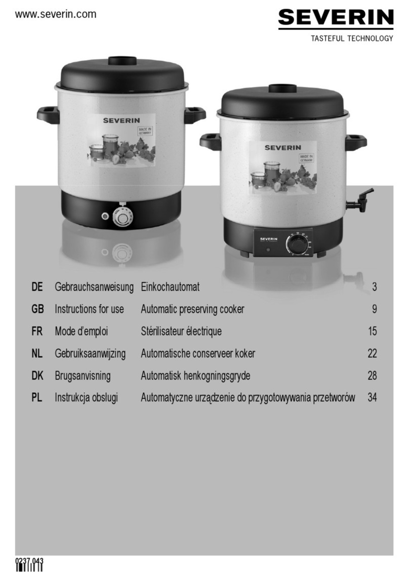 SEVERIN 3650 Instructions for use