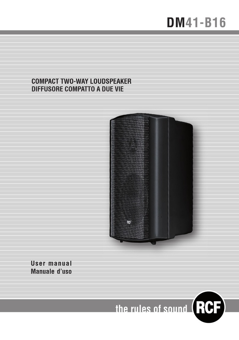 RCF DM41-B16 User manual
