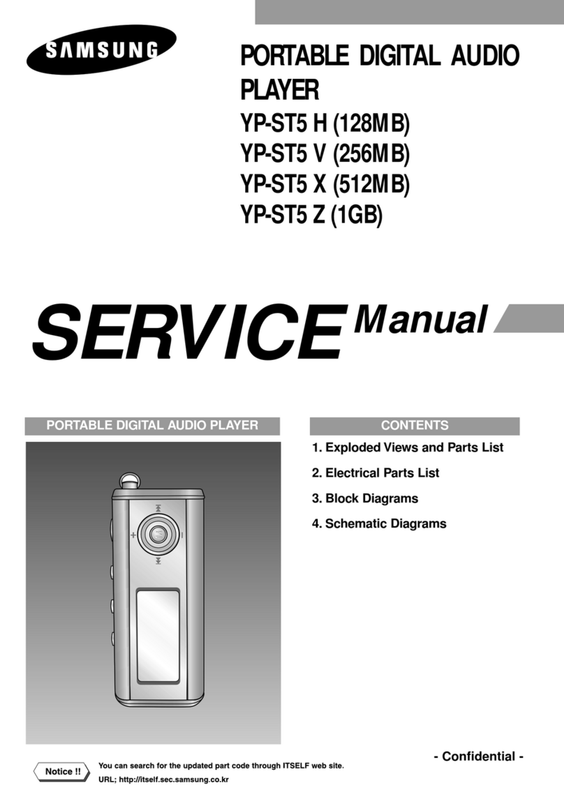 Samsung YP-ST5 H User manual