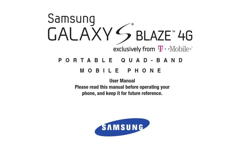 Samsung Galaxy S Blaze 4G User manual